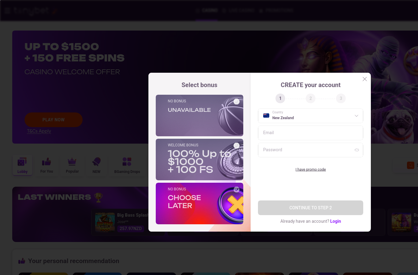 The TonyBet site footer: payment marks, age mark and the responsible-play line.